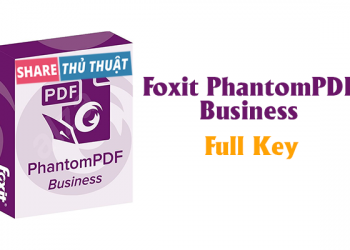 Tải Foxit PhantomPDF Business key
