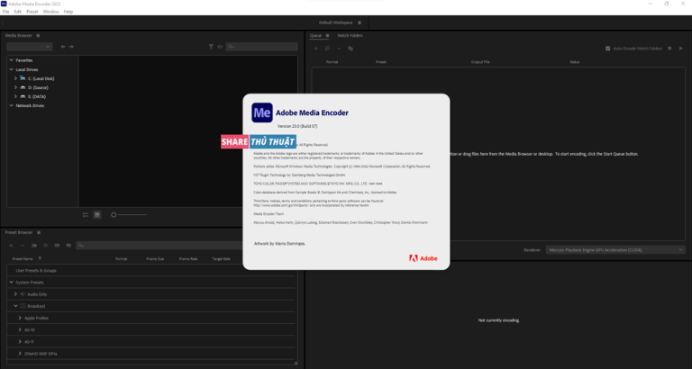 Adobe Media Encoder 2023 v23.6.0.62 for windows download free