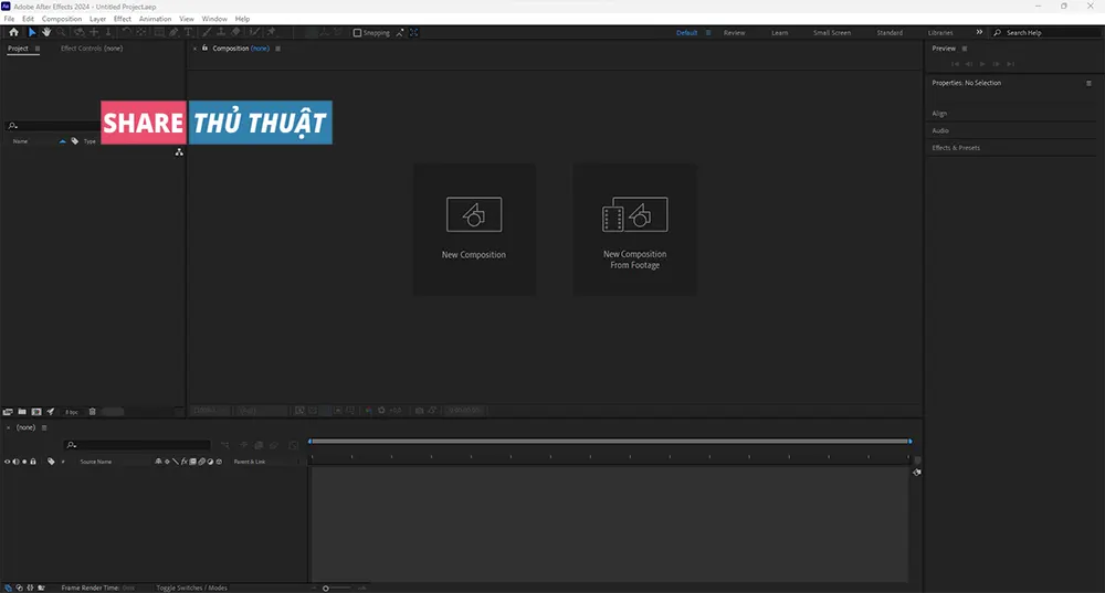 giới thiệu Adobe After Effects 2024