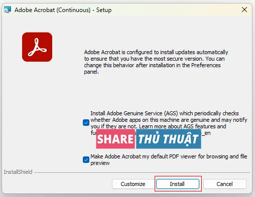 install Adobe Acrobat Pro DC 2024