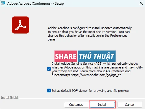 install Adobe Acrobat Pro DC 2025